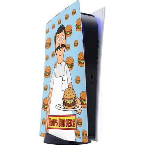 Bobs Burgers Burger of the Day PS5 Digital Edition Console Skin